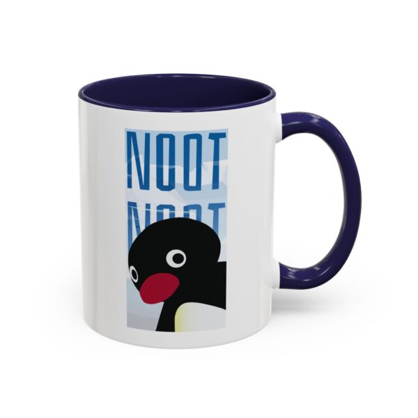 Pingu NOOT NOOT Mug, Cute Penguin Coffee Cup, Funny Animal Accent Mug, Gift for Penguin Lover, Unique Cartoon Character Drinkware, 11, 15oz - Image 9