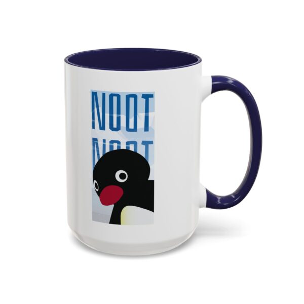 Pingu NOOT NOOT Mug, Cute Penguin Coffee Cup, Funny Animal Accent Mug, Gift for Penguin Lover, Unique Cartoon Character Drinkware, 11, 15oz - Image 10