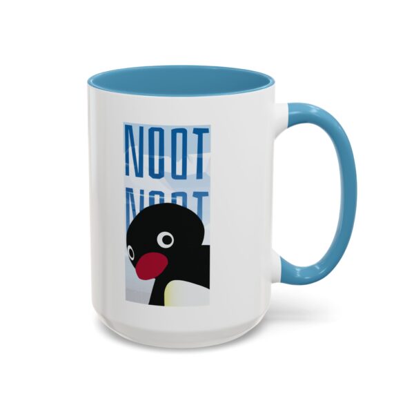 Pingu NOOT NOOT Mug, Cute Penguin Coffee Cup, Funny Animal Accent Mug, Gift for Penguin Lover, Unique Cartoon Character Drinkware, 11, 15oz - Image 7